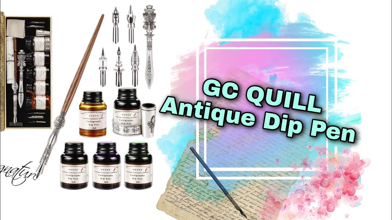  GC Quill Antique Dip Pen 