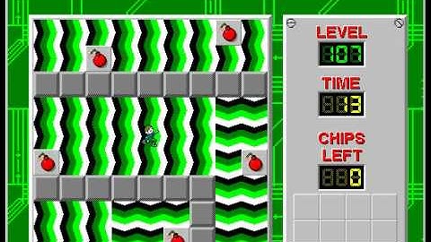 CCLP2 level 107 solution - 6 seconds