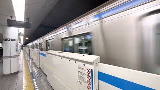 廃車進行中　横浜市営地下鉄ブルーライン３０００Ａ形三菱ＧＴＯ－ＶＶＶＦ北新横浜駅到着