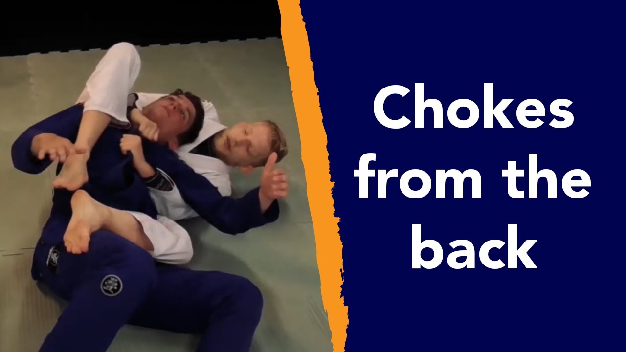 Chokes from the back - De Groot BJJ - YouTube
