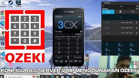 Tutorial server VOIP Menggunakan OZEKI | Versi Terbaru 2022