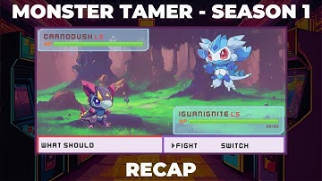 Monster Tamer - RPG-tutorial met Phaser 3 - Samenvatting van seizoen 1