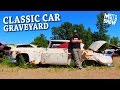 CLASSIC CAR GRAVEYARD! - JUNKYARD - Exploring hundreds of rusting classic cars - Matt's Rad Show