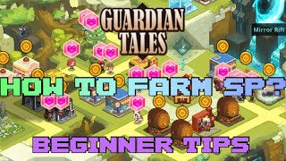 Guardian Tales - How To Farm Sp? Sky garden? Inn? Hero statue Square?