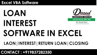 INTEREST LOAN SOFT in excel screenshot 5