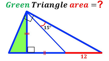 Can you find area of the Green shaded Triangle? | (Justify) | #math #maths | #geometry