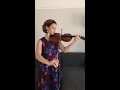 Hilary Hahn - Bach Sonata No.2 III. Andante (Instagram Live)