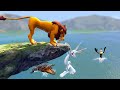 GTA 5 FUNNY RAGDOLLS LION Vs BUGS BUNNY DAFFY Jumps Fails Compilation Ep 39 Euphoria Physics 