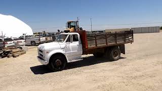H 1375DV 1969 Chevy C50 Dump Truck