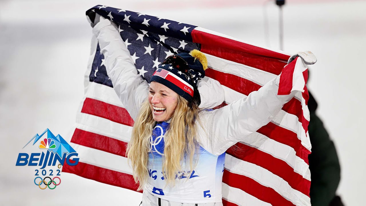 Team USA's Jessie Diggins Receives Silver at Closing Ceremony of ...