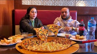 تجربه العرض الجديد من بيتزا كوين  | Pizza Queen Vlog