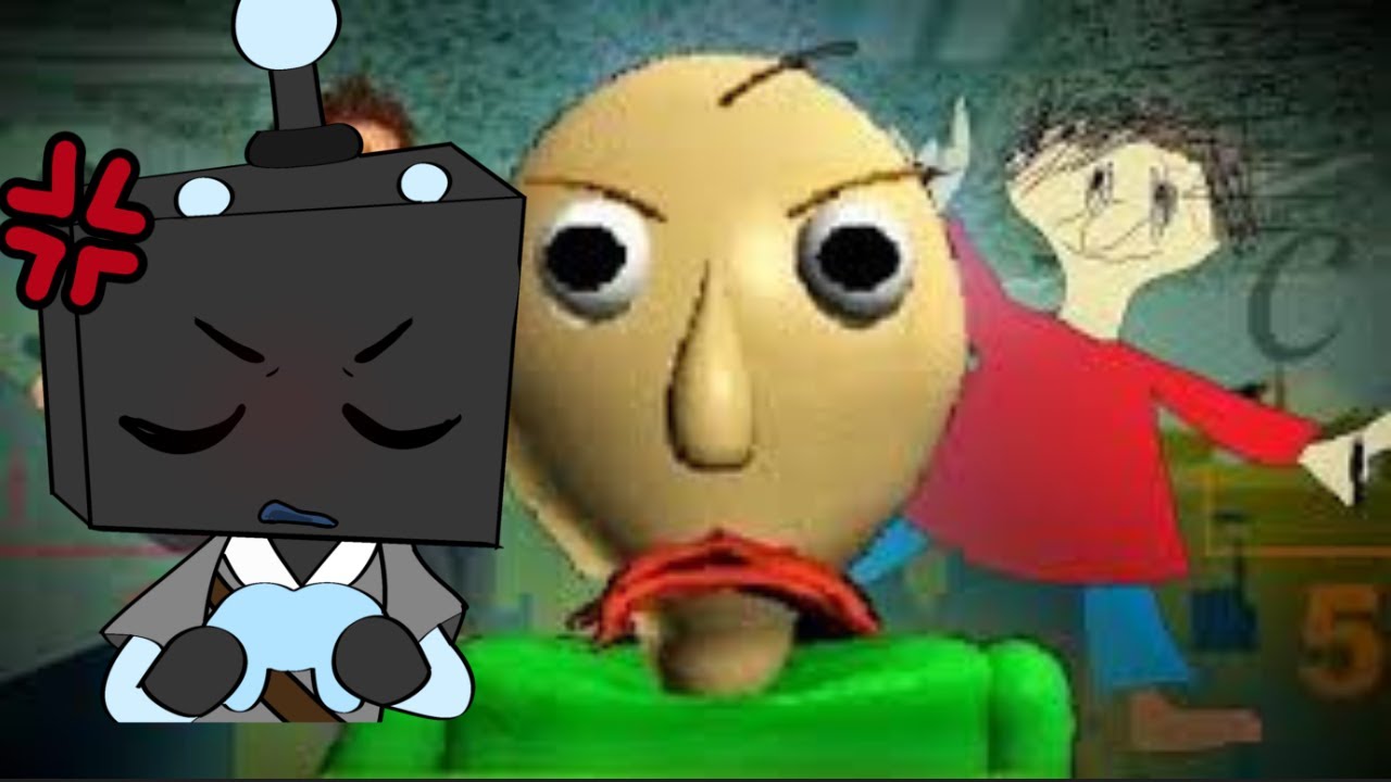Happy Math Baldi AND IM THE VILLAIN FOR HATING MATH? (Baldi's Basics) - YouTube