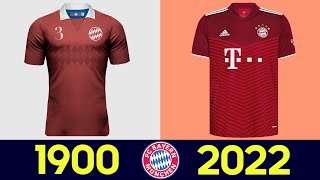 ⚽ История (Эволюция) Формы Футбольного Клуба Бавария Мюнхен 2021-22 (2022) | Все Футболки Баварии ⚽