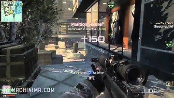 Modern Warfare 3   Bolt action L118A + Barrett Sniper gameplay   MW3 Call of duty