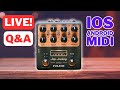 Livestream | NUX Amp Academy | MIDI iOS Android