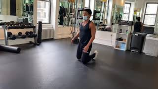 Kneeling Jump To Split Stance Landing