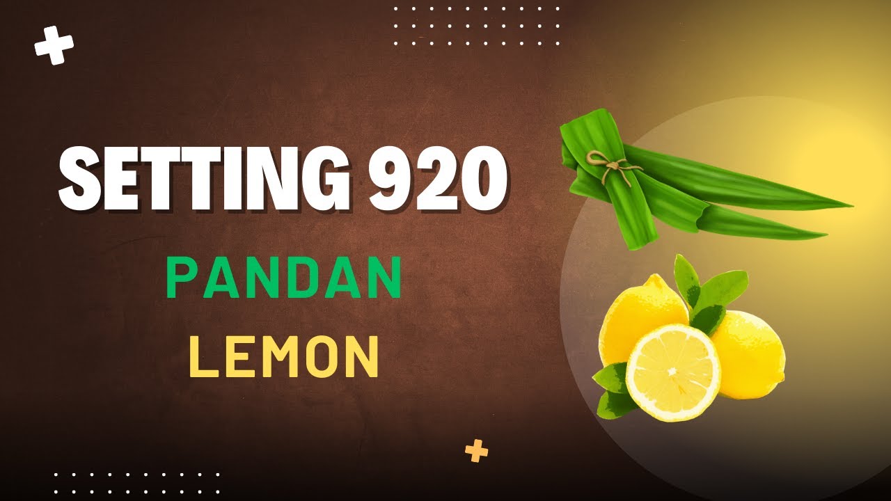Pellet Peram 920 Pandan Lemon