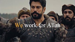 We Work For Allah|Osman Bey explained to his soldiers? Kuruluş new wtp status ?️