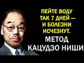 У вас не будет никаких болей! Великий Кацудзо Ниши. Как запустить процесс исцеления  с помощью воды