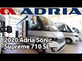 Adria Sonic Supreme 710 SL 2020 Motorhome 7,52 m