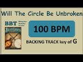 Will the circle be unbroken 100 bpm bluegrass backing track