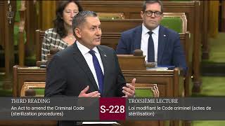 Information Third Reading of Bill S-228: MP Schmale closes debate at 3rd Reading Guide