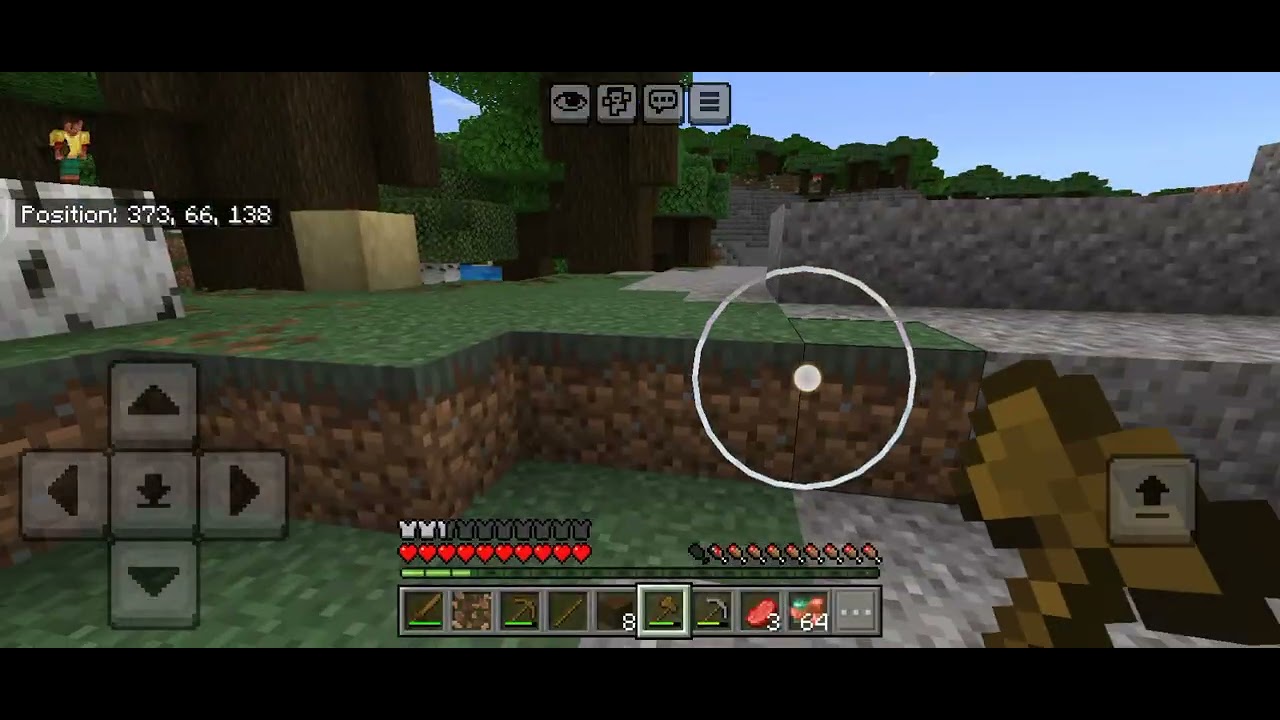 My first day my minecraft world #1 - YouTube