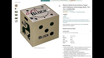 Block 6X6 Broadhead Target by Feradyne