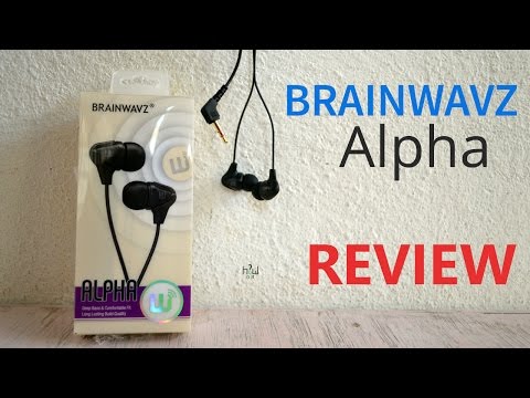 Brainwavz Alpha In-Ear Headphones Unboxing & Review | Howisit