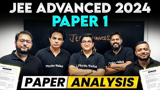 LIVE Paper Analysis of JEE ADVANCED 2024 🔥 Paper 1
