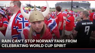 Norway vs Senegal: Fans Party in Rain Outside Stadium | AC13