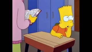 The Simpsons - Homer Almost Kills Bart With His Car... Twice