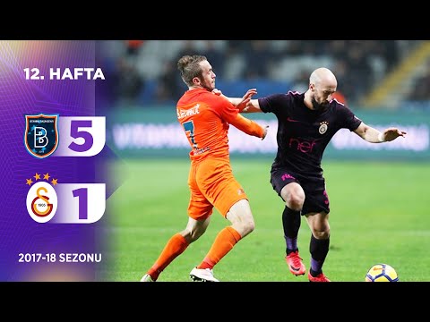 M. Başakşehir (5-1) Galatasaray | 12. Hafta - 2017/18