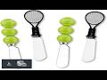 Supreme Housewares Tennis Themed Cheese Spreaders Hand Painted Resin Handles with Stainless
