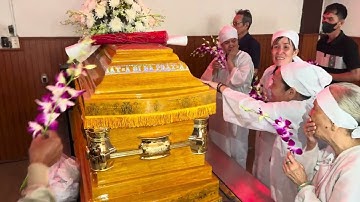 Lễ tang cụ ông Trần Em - Hưởng thọ: 86 tuổi. Linh cữu hỏa táng tại Phước Lạc Viên - Bình Dương.