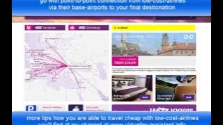 point to point connecetion of low cost airlines vs. HUB-system