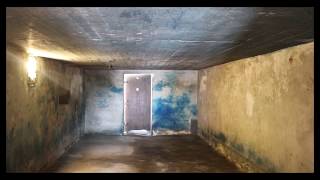 Male bathhouse and gas chambers at the German Nazi concentration camp at Majdanek