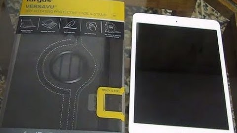 Review : Targus Versavu 360° Rotatable iPad Case