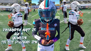 Deseandre Mapp Jr Age 9 | 8u Season Highlights 2023 | Tri City Dolphins