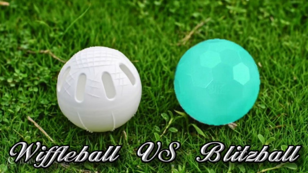 Wiffleball vs Blitzball YouTube