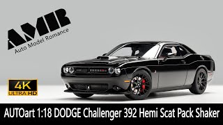 Details about   Autoart Dodge Challenger 392 HEMI Scat Pack Shaker 2018 Tor Red 1/18 Scale New! 