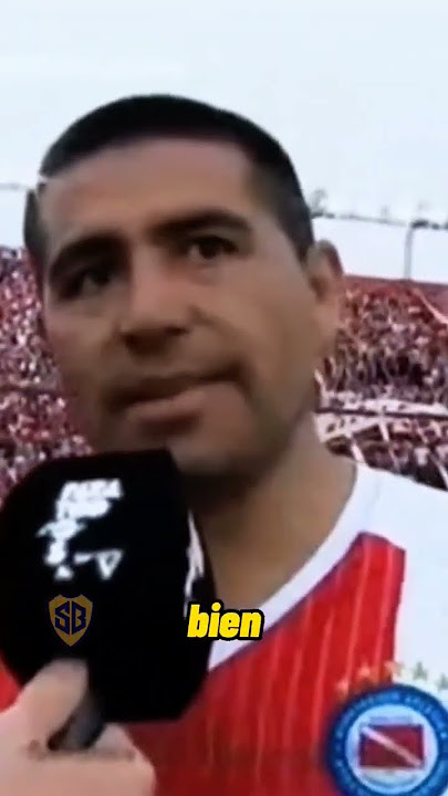 #riquelme 'FELIZ NAVIDAD A TODOS espero que terminen bien el año, yo lo terminé de MARAVILLA' 💙💛💙