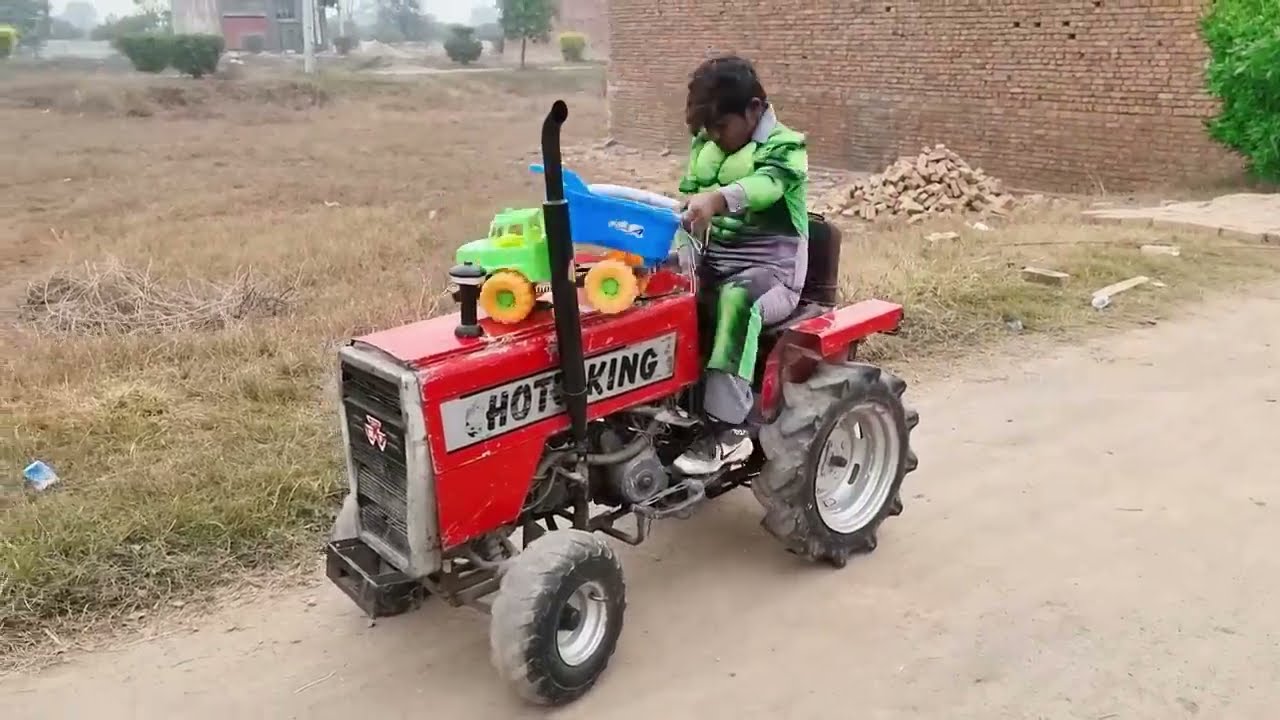 stories for kids (ghareeb khilone wala) part 02 mini tractor wala aur