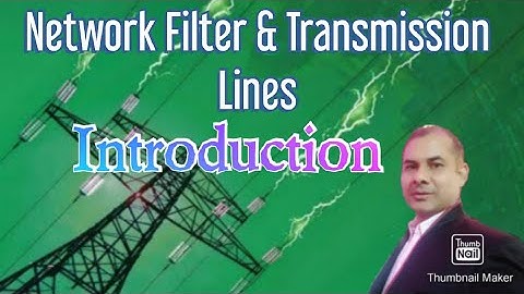 #NFTL_Live Session-01: Introduction to Network Filter & Transmission Lines I Hindi