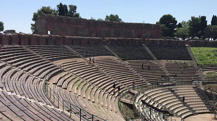 Come arrivare al teatro antico di taormina