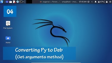 Converting Python Script to Debian Package - Get arguments method