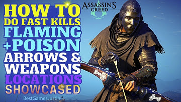 Quick And Easy Way To Do Kills, Poison Arrow Kills, Flaming Arrow Kills, How To Do Weapons Kills