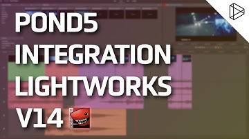Lightworks v14 - Pond5 Integration