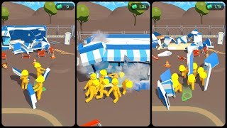 Demolition crew Mobile Game | Gameplay Android screenshot 2