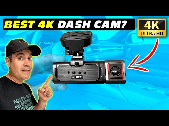 Kingslim D4 Dashcam 4K à moins de 100 euros ! 